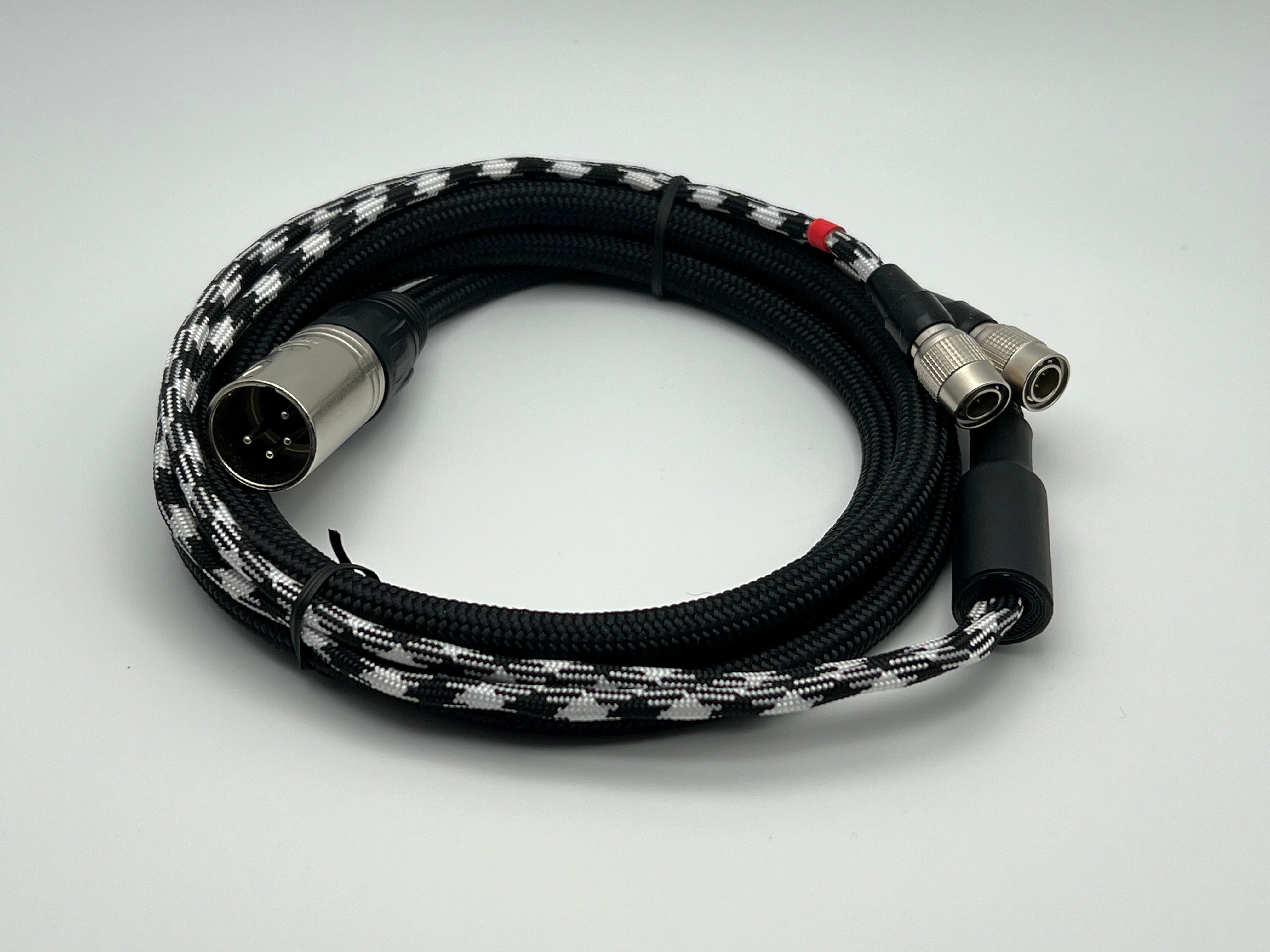 Pandura Audeze/ ZMF Meze dual mini XLR – Panda Cables